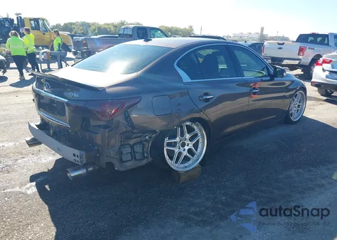 2014 Infiniti Q50 Premium z USA, uszkodzony, nr VIN JN1BV7AP3EM680025